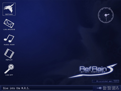 Miria's desktop. Simple is best.