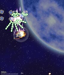 そして弾避け。ちょっと忙しいです。